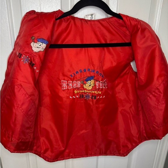 Vintage 80s Rainbow Puffer Jacket,  Retro Vest, Stranger Things Vest,.  #309 - Picture 9 of 14